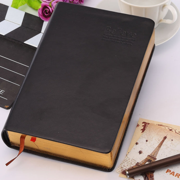 A5 Stationery Diary Notebook Thick Phnom Penh Notebook(Black)