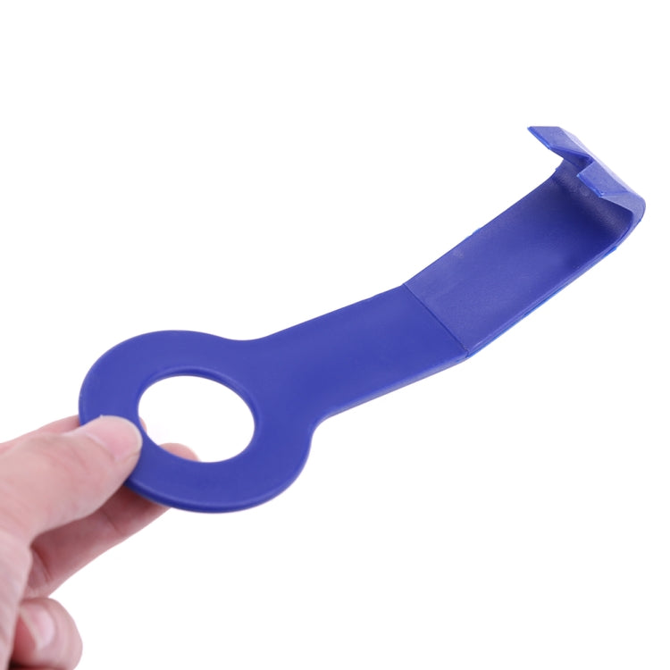 7 PCS Car Audio Conversion Tool DVD Audio Door Panel Disassembly Instrument Panel Disassemble Set Tool(Blue)