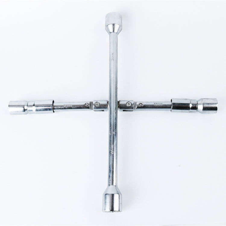 350mm Folding Cross Sleeve Car Tire Wrench, Specification: 17/19/21/23mm