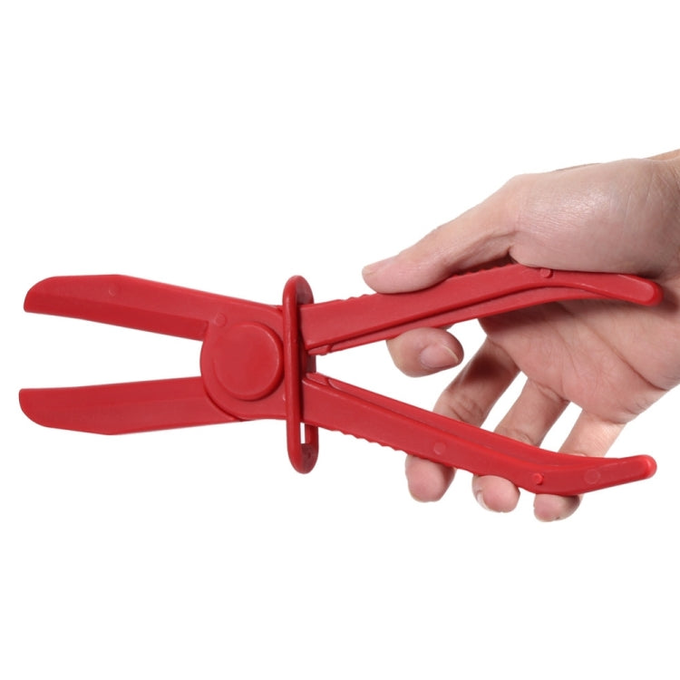 3 PCS/Set Car Nylon Hose Clamp Tool Set Brake Fuel Water Line Clamp Plier(Red)