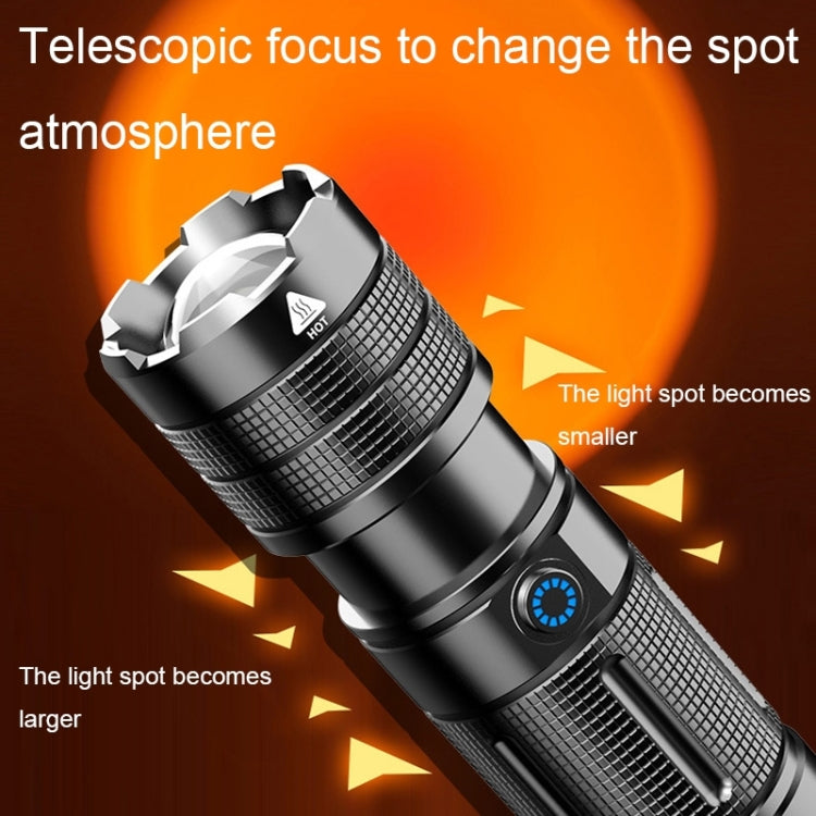 X3 RGB Atmosphere Zoom 4-Color Photography Fill-In Flashlight(White-Ice Blue-Yellow-Gold Yellow)