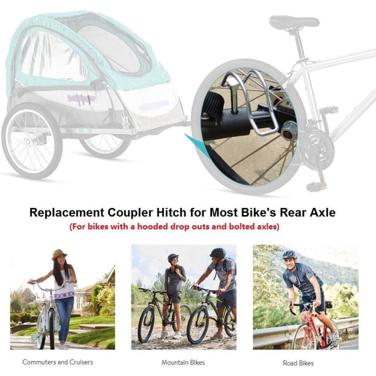 Baby Pet Sundries Bicycle Trailer Accessories Traction Head, Model: Set 4