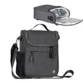 Rhinowalk RK18995 Large-capacity Aluminum Film Insulation Bicycle Head Bag with Rain Cover(Gray)
