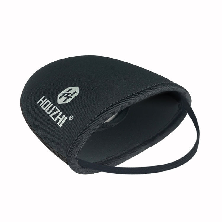 HOUZHI MTFJ1030 Motorcycle Gear Rod Shoe Cover Non-Slip Stain-Resistant And Waterproof Shoe Cover, Size: M(Black)