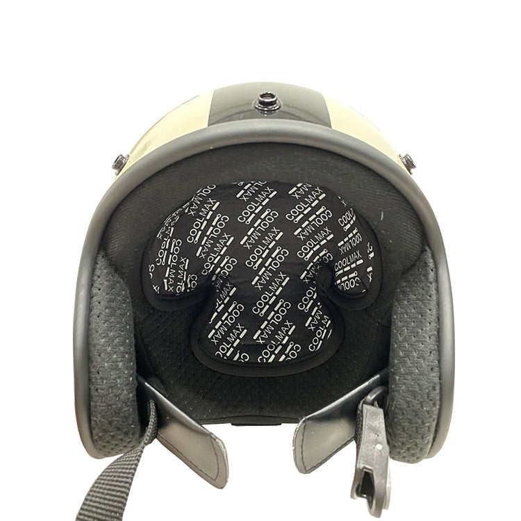 MTTD1028 Riding Breathable Quick-Drying Absorb Sweat Sponge Pad Removable Motorcycle Helmet Pad, Size: One Size(Black)