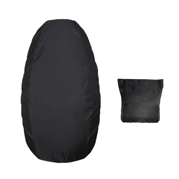 MTCZ1003 Motorcycle Cushion Cover Oxford Cloth Lightweight Durable Sun-Proof Heat-Insulating Rainproof Cover, Specification: XXL(Black)