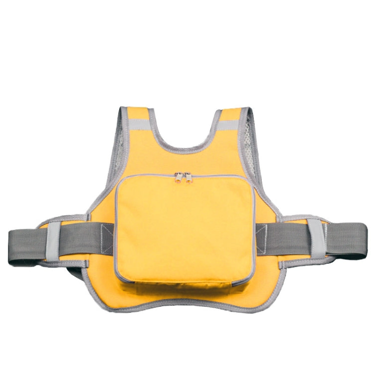 MTBD1063 Electric Motorcycle Seat Belt Child Seat Belt Baby Strap(Yellow)
