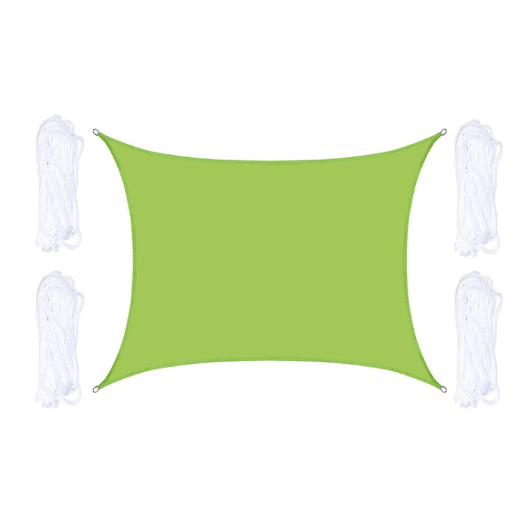 Outdoor Garden Sunshade Sail Waterproof Anti-UV Canopy, Size: 2m x 2.5m(Green)