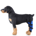 HJ19 Pet Surgery Rehabilitation Back Leg Protector Walking Aids, Size: XS(Blue Left Back Leg)