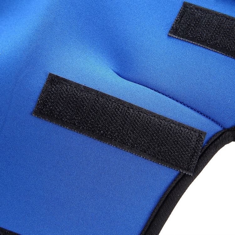 HJ19 Pet Surgery Rehabilitation Back Leg Protector Walking Aids, Size: S(Blue Left Back Leg)