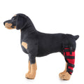 HJ19 Pet Surgery Rehabilitation Back Leg Protector Walking Aids, Size: M(Red Left Back Leg)