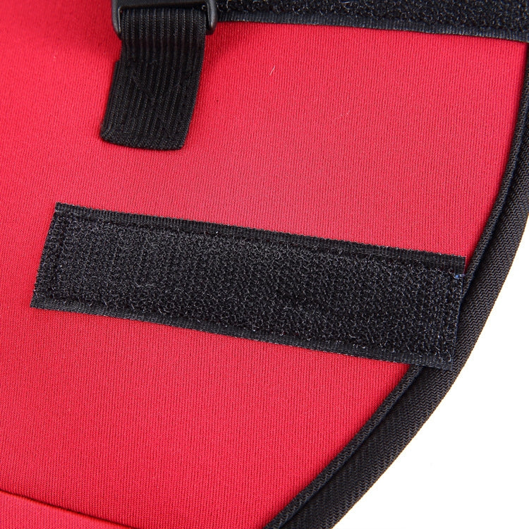 HJ19 Pet Surgery Rehabilitation Back Leg Protector Walking Aids, Size: L(Red Left Back Leg)