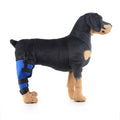 HJ19 Pet Surgery Rehabilitation Back Leg Protector Walking Aids, Size: L(Blue Right Back Leg)