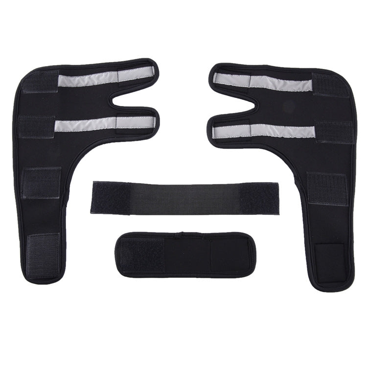Pet Dog Leg Knee Guard Surgery Injury Protective Cover, Size: S(Anti-glory Model (Black))