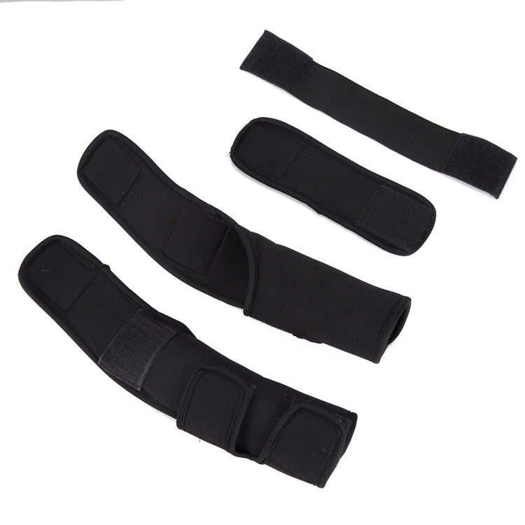 Pet Dog Leg Knee Guard Surgery Injury Protective Cover, Size: L(Classic Model (Black))