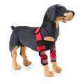 Pet Dog Leg Knee Guard Surgery Injury Protective Cover, Size: L(Support Strips Model (Red))