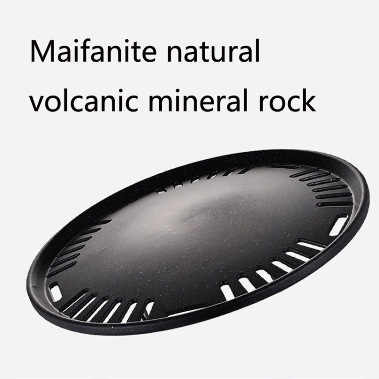 Household Stainless Steel Charcoal Barbecue Stove Outdoor Camping Portable Charcoal Stove Set, Size: 35cm(Stove Body + BBQ Net)