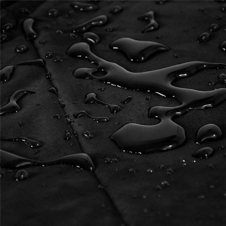 Outdoor Oxford Cloth Furniture Cover Garden Dustproof Waterproof And UV-Proof Table And Chair Protective Cover, Size: 120x60x90cm(Black)