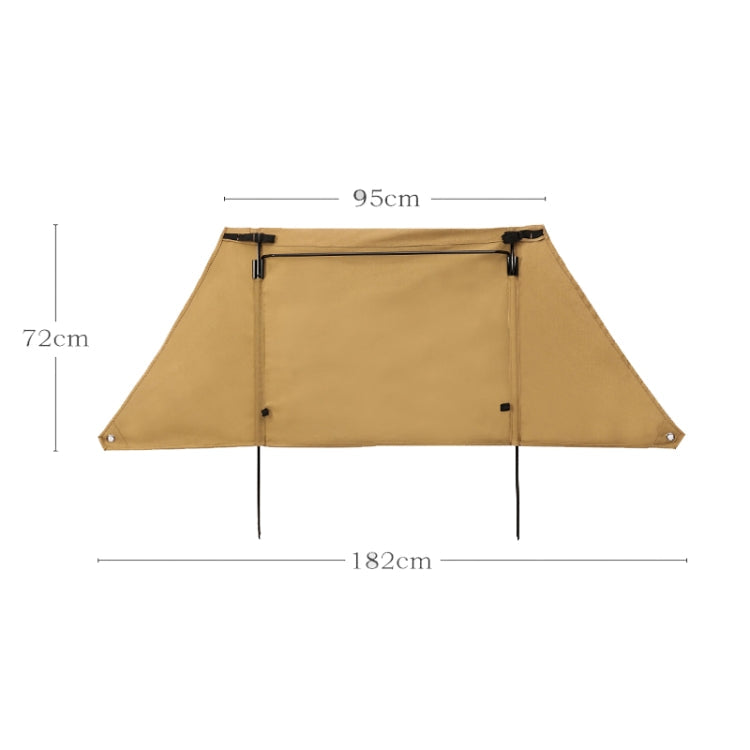Outdoor Camping Picnic Windshield Picnic Windscreen(Cloth + Bracket)
