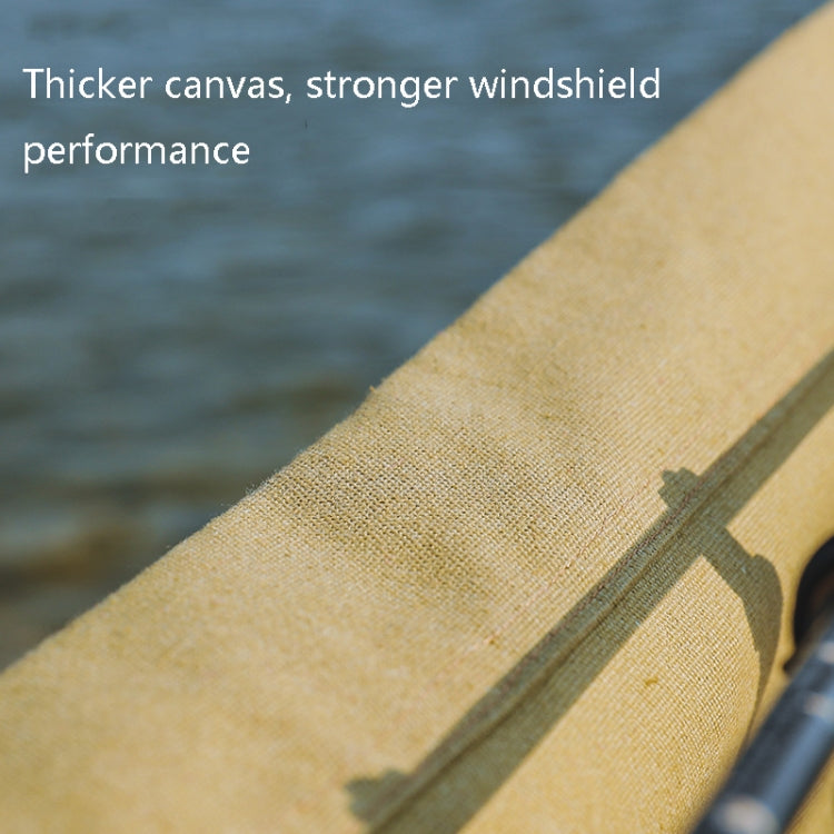 Outdoor Camping Picnic Windshield Picnic Windscreen(Cloth + Bracket)