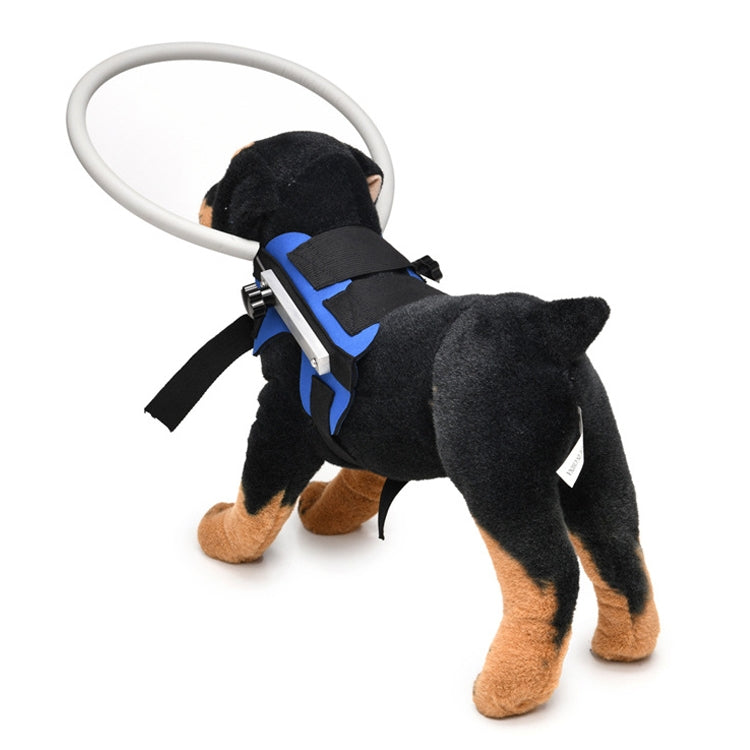 Dog Blindness Anti-Collision Ring Animal Protection Ring Cover Guide Ring, Specification: S(Blue)