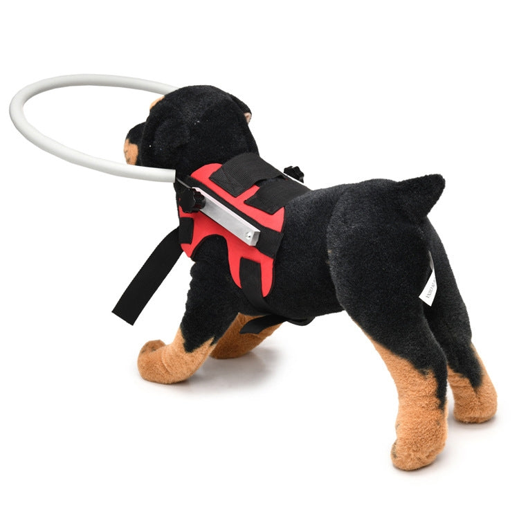 Dog Blindness Anti-Collision Ring Animal Protection Ring Cover Guide Ring, Specification: S(Red)