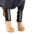 Pet Knee Protector Dog Surgery Injury Protective Cover, Size: M(Black Reflection)