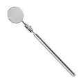 Car Repair Detection Mirror Universal Folding Telescopic Mirror Welding Chassis Inspection Mirror, Model: Silver 50mm