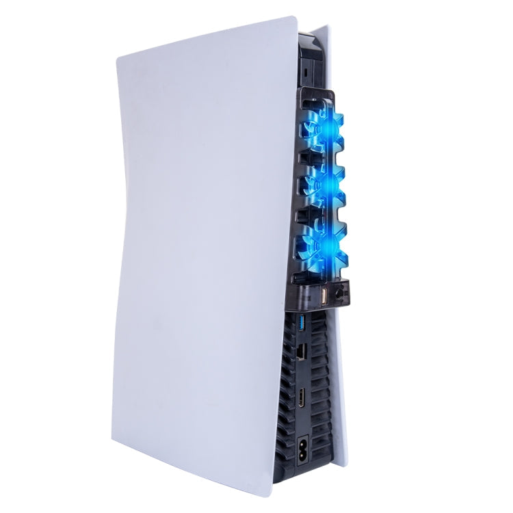 DOBE TP5-1523  The Rear Blu-Ray Fan Host Cooling Fan For PS5(Black)