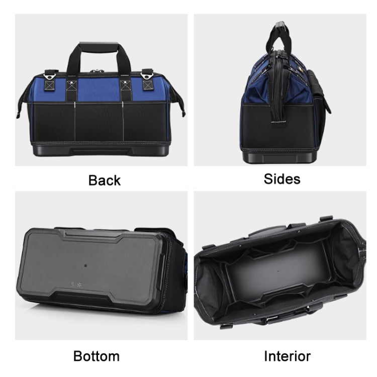 WINHUNT Multi-Function Hardware Repair Tool Canvas Bag Plastic Bottom 20 inch