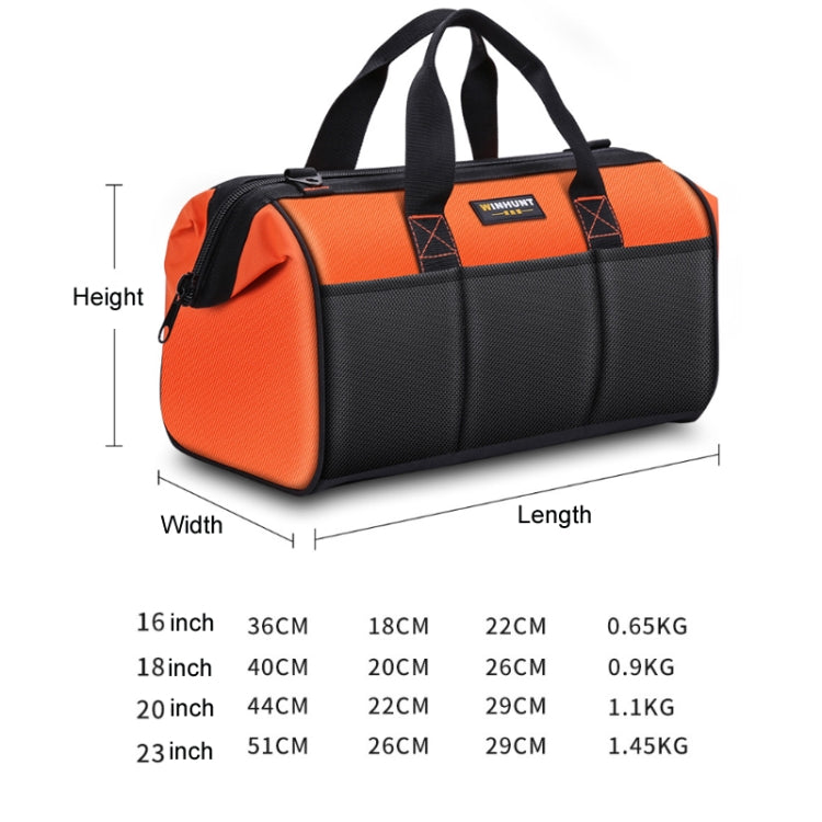 WINHUNT Multi-Function Hardware Repair Tool Canvas Bag Simple Upgrade 23 inch