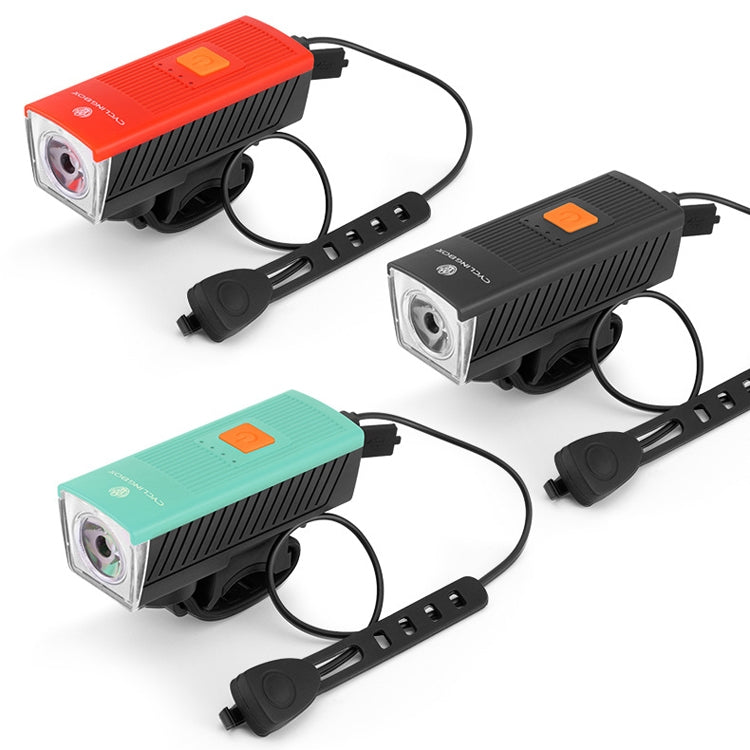 CYCLINGBOX BG-1811 Bicycle Charging Speaker Front Lamp USB Multi-Function Mountain Bike Accessories(Red)