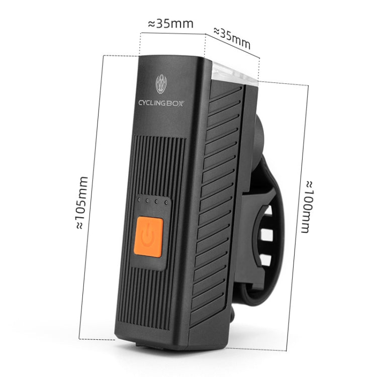 CYCLINGBOX BG-1811 Bicycle Charging Speaker Front Lamp USB Multi-Function Mountain Bike Accessories(Red)