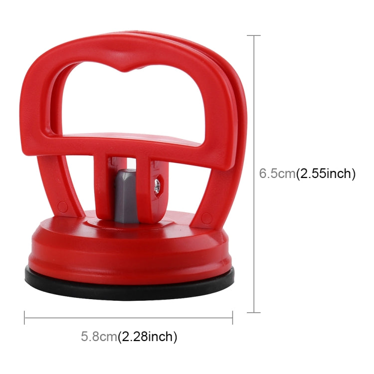 Mini Car Dent Repair Puller Suction Cup Bodywork Panel Sucker Remover Tool(Red)