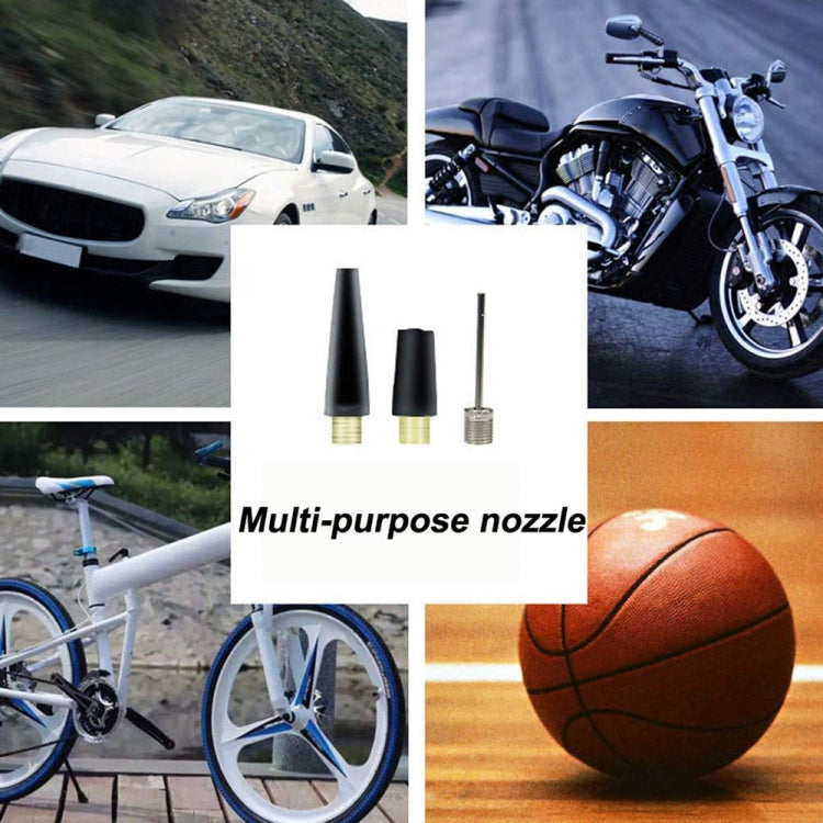 YX-301 12V Multi-Function Car Electric Portable Hand-Held Inflatable Pump(Black)