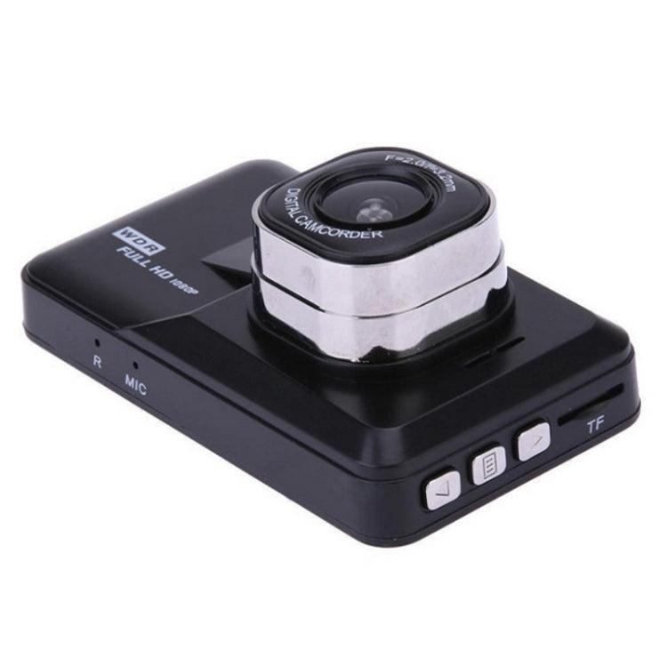 3.0 Inch HD 1080P Wide-Angle Driving Recorder With Reversing Image Specification： Normal Definition Single Record（Black）
