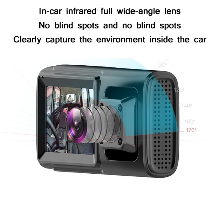 In Car Hidden HD 1080P Infrared Night Vision Driving Recorder Specification： Without GPS Trajectory