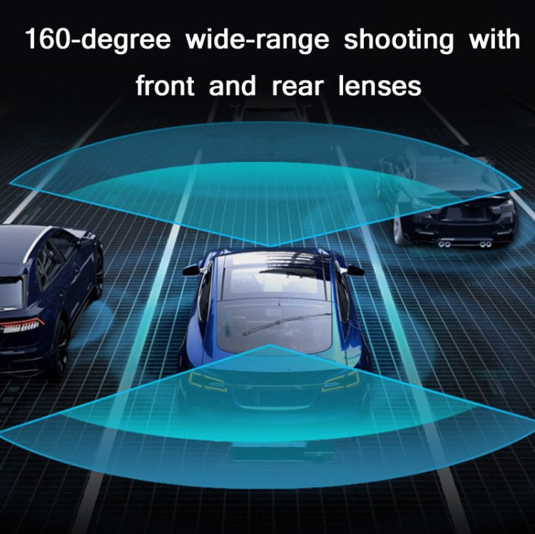 In Car Hidden HD 1080P Infrared Night Vision Driving Recorder Specification： Without GPS Trajectory