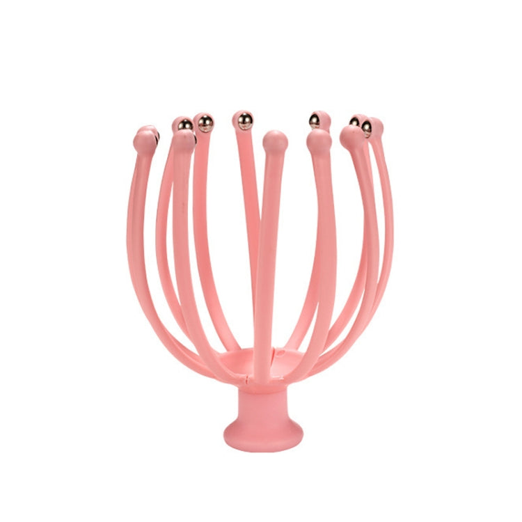 12 Claw Head Massager Octopus Rotating Ball Relaxing Massager(Blue)