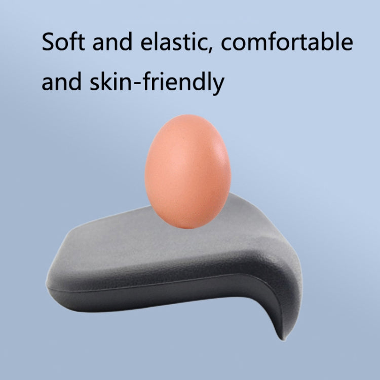 T5 PU Foam Sponge Bathtub Pillow Hotel Bath Head Pillow, Specification: 280x160mm