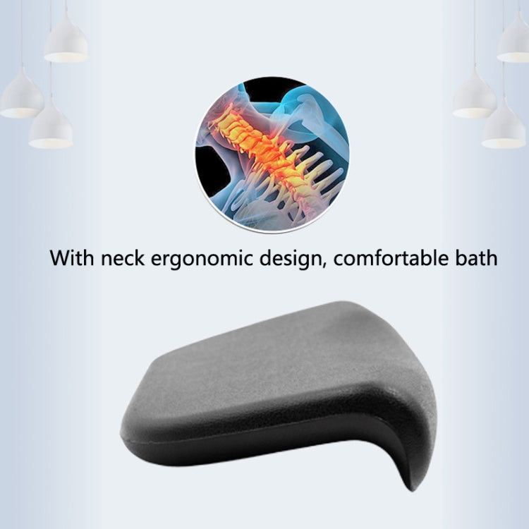 T5 PU Foam Sponge Bathtub Pillow Hotel Bath Head Pillow, Specification: 280x160mm