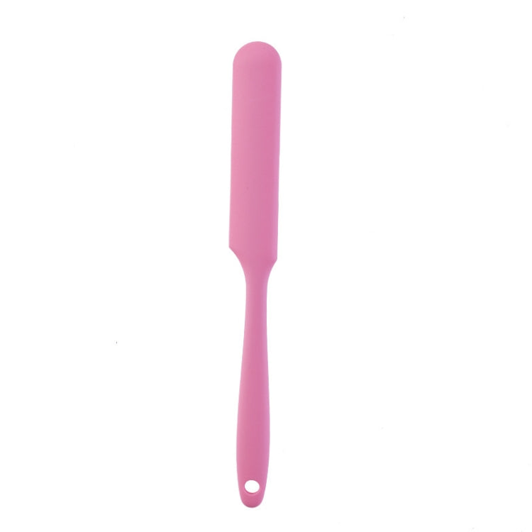 Long Silicone Spatula Butter Cake Cream Scraper Baking Tool(Pink)