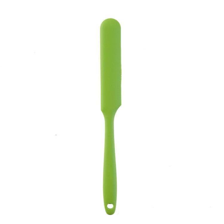 Long Silicone Spatula Butter Cake Cream Scraper Baking Tool(Green)