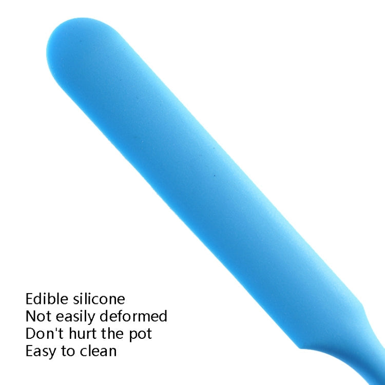 Long Silicone Spatula Butter Cake Cream Scraper Baking Tool(Pink)