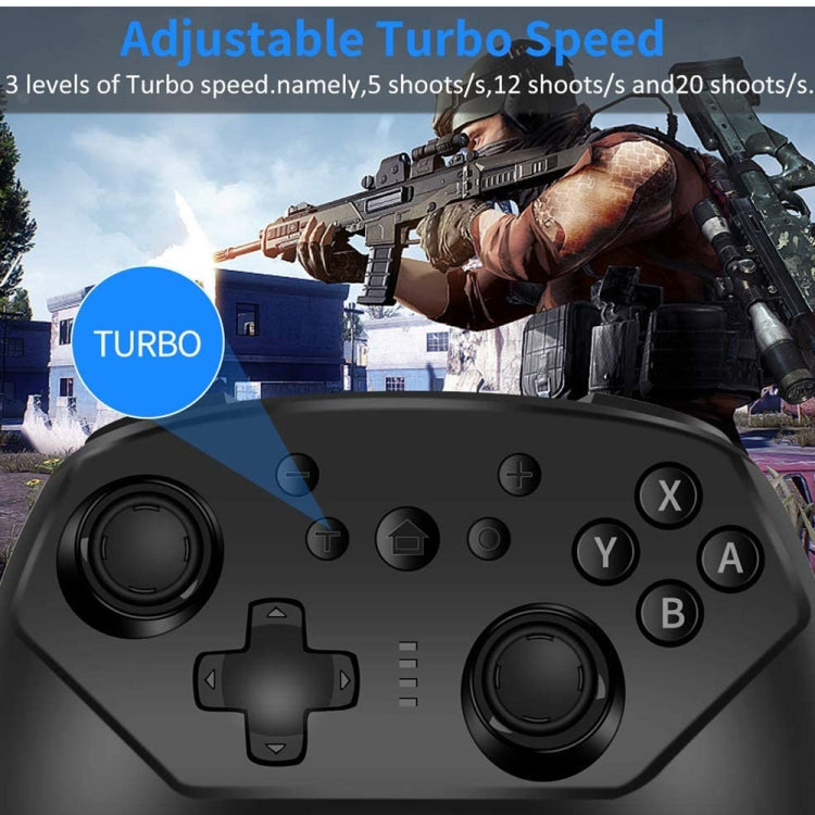 SW-01 Wireless Bluetooth Game Handle With Mini Six-Axis Body Sensation Vibration For Nintendo Switch Lite(Blue)