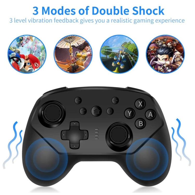 SW-01 Wireless Bluetooth Game Handle With Mini Six-Axis Body Sensation Vibration For Nintendo Switch Lite(Yellow)