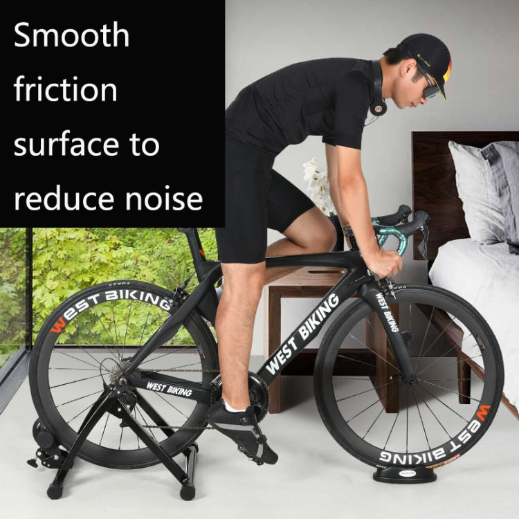 WEST BIKING YP1402008 Bicycle Parking Rack Indoor Cycling Training Platform Fitness Equipment Road Mountain Bike Parking Rack(Black)
