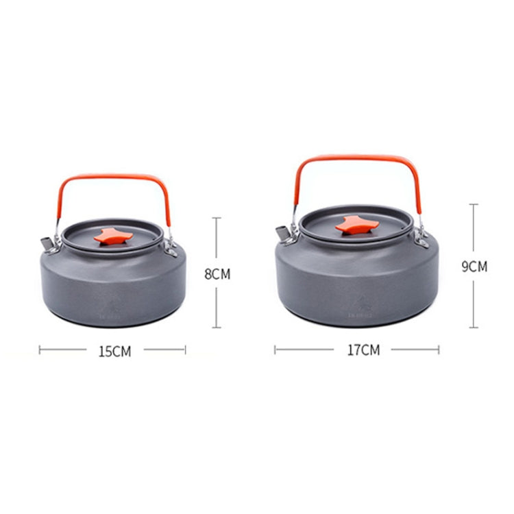 Hewolf HW-1782 Outdoor Kettle Pot Camping Tea Portable Kettle Cookware Pot, Capacity: 1.6L