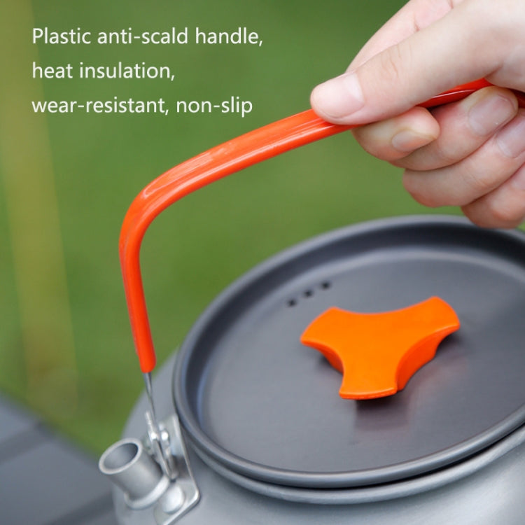 Hewolf HW-1782 Outdoor Kettle Pot Camping Tea Portable Kettle Cookware Pot, Capacity: 1.6L