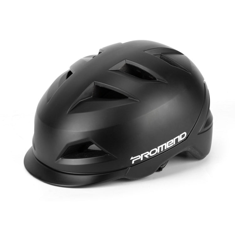 PROMEND 12H19 Summer Cool Motorcycle Riding Half Helmet Helmet Outdoor Off-Road Helmet With Tail Light, Size: Code(Black)